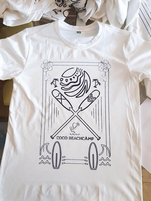 Arrowprint Cotton Tshirt Printing