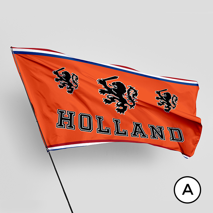 Supporter Vlaggen Nederland