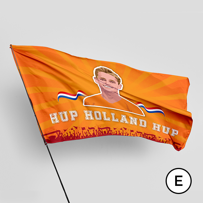 Supporter Vlaggen Nederland