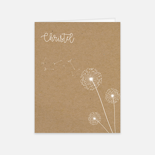  Lortye Rouw Gedachtenisprentjes W Dandelion Kraft